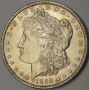 1892-O Morgan Silver Dollar BU Details