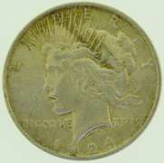 1924 $1 Silver Peace Dollar Coin