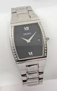 Handsome Men's Seiko Quartz Watch in Stainless Steel