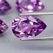 Rich 10.29ct top violet Brazilian Amethyst set