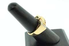18K UNISEX DIAMOND BAND
