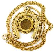 1906 Indian Head Penny Horseshoe Necklace