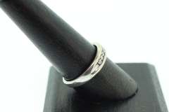 14K WHITE GOLD DIAMOND BAND
