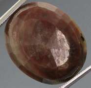 Unbelievable 18.46ct earth toned faceted Sapphire