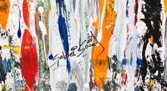 Sabri Said Original Acrylic on Canvas "Hustle"