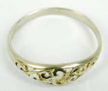Sterling Filigree Ring & Earrings