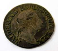 Rare 1782 Fridericus Borussorum Rex German Coin