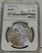 1901-O Morgan Dol NGC MS-60
