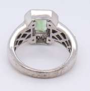 Vintage 925 Sterling Silver Cubic Zirconia Ring
