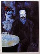 Pablo Picasso, Couple at the Café