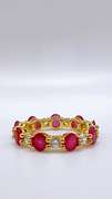 Beautiful Ruby Gemstone Band Ring