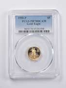 PR70 DCAM 1990-P $5 American Gold Eagle 1/10 Oz. .999 Fine Gold PCGS