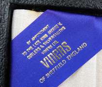 Antique English Sterling & Mother Of Pearl Fruit Knives