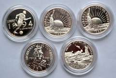 6 Proof Commemerotive US Clad Halves