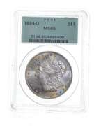 MS65 1884-O Morgan Silver Dollar - Graded PCGS