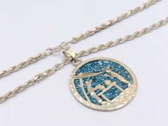 Vintage 925 Sterling Silver  Pendant on Chain