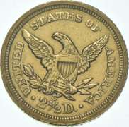 1840-C $2.50 Liberty Head Gold Quarter Eagle