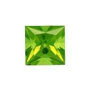 5MM PERIDOT SQUARE LOOSE GEMSTONE
