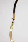 10K Yellow Gold 7mm Herringbone Chain 18"