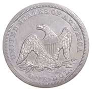 1859-S Seated Liberty Silver Dollar
