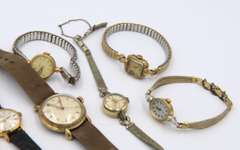 Group Lot of 8 Vintage Watches