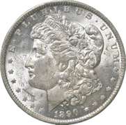 1890-O Morgan Silver Dollar