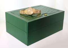 All Original18kt Presidential Rolex with Diamonds
