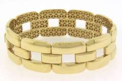Handsome Italian 14k Gold Chain Bracelet