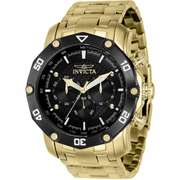 Invicta Black Dial Chronograph, New In Box.