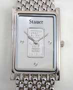 Platinum Ingot Men's Stauer Quartz Watch