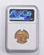 MS61 1909 $5 Indian Head Gold Half Eagle NGC