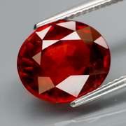 Sparkling 5.93ct red orange Spessartite Garnet