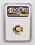 PF70 UCAM 2002 South Africa Gold 10 Rand - Natura - Cheetah - NGC