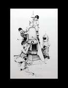 Norman Rockwell, Building A Rocket