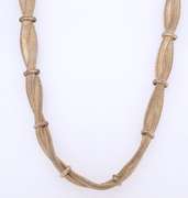 Vintage 925 Sterling Silver Twisted Necklace