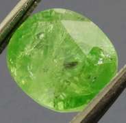 Substantial lime green 4.59ct Tsavorite Garnet