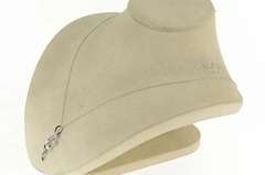 14K White Gold 0.28 Ctw Diamond Encrusted Leaf Branch Vine Necklace