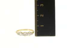 14K Yellow Gold Vintage NOS 1950's Wedding Band Setting Ring