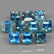 Heated only top blue 2.90ct Sapphire set
