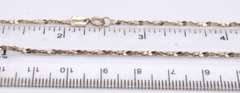 Lot of 2 Vintage 925 Sterling Silver Chains