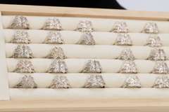 Lot of 24 Butterfly Rings - Sterling Silver - Various Ring Sizes