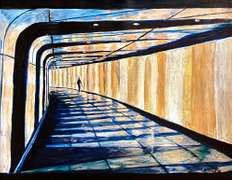 Ismail Khelalfa Original Oil on Canvas Native American Series