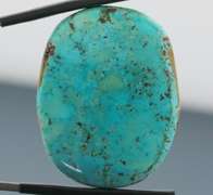 Huge! 47.5ct well marbled robbins egg blue Turquoise