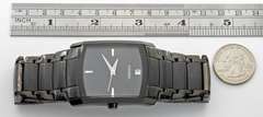 Bold Fossil Quartz Watch in Black SS