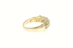 14K Yellow Gold 0.75 Ctw Baguette Diamond Wedding Band Ring