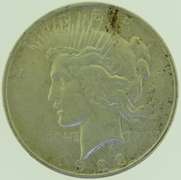 1923 $1 Silver Peace Dollar Coin
