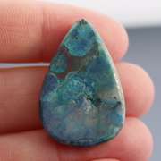 Captivating 31.91ct glossy blue Azurite