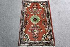 Authentic Persian Sarouk 2.5x4.0