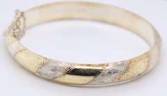 Vintage 925 Sterling Silver Bangle