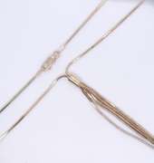 Vintage 925 Sterling Silver Lariat Necklace